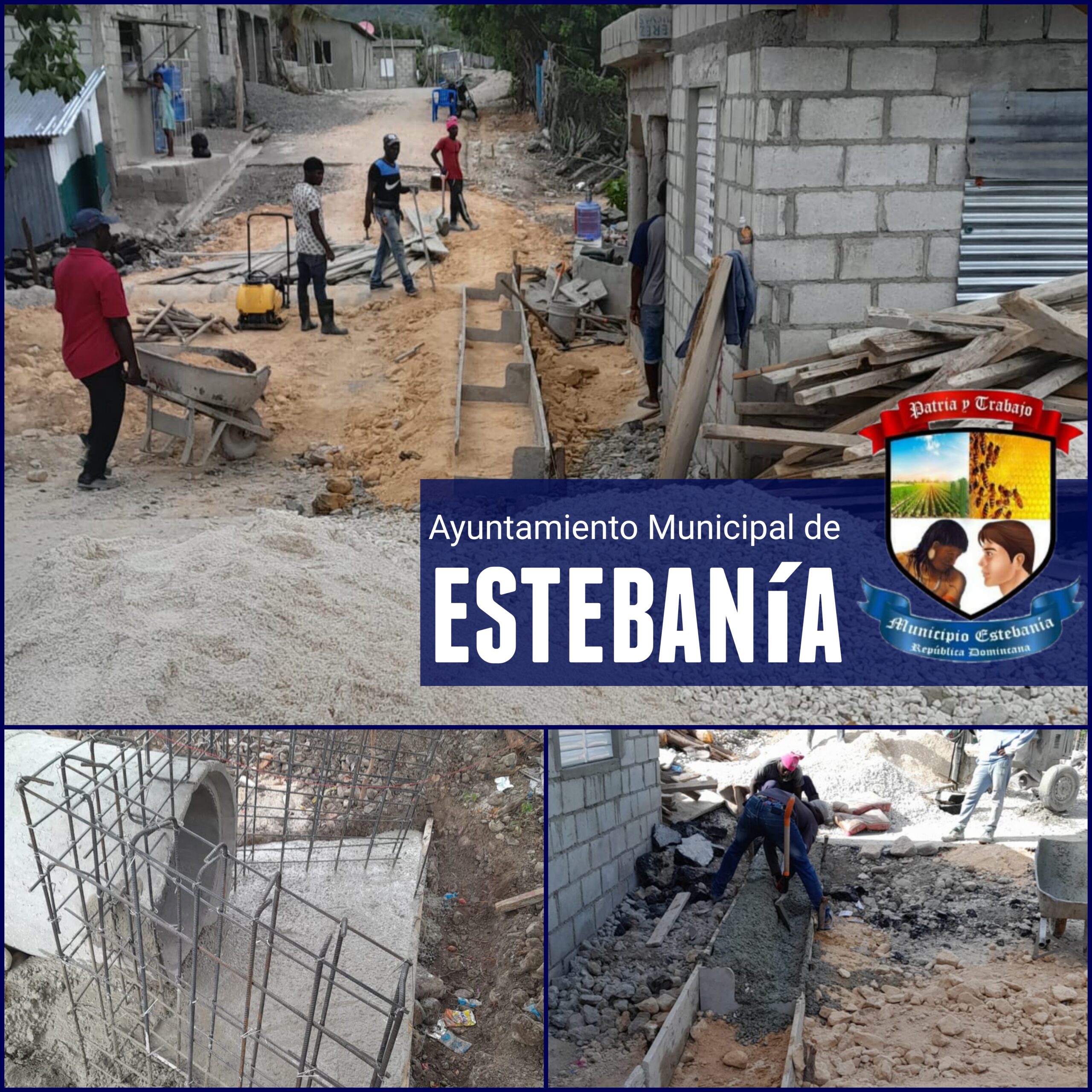 Avanzan a buen ritmo los trabajos de intervención en la calle Respaldo Irene Díaz del Barrio La Tunita
