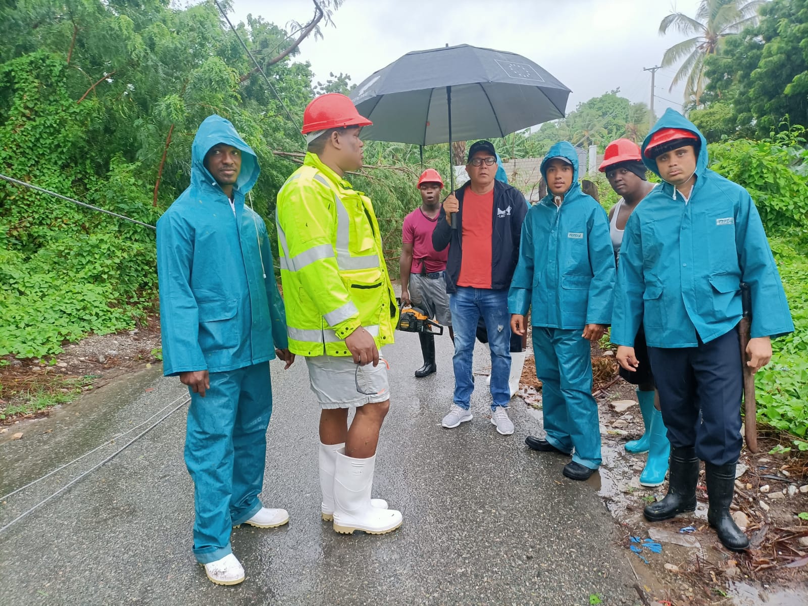 Municipio de Estebanía se Prepara con Firmeza Ante la Amenaza de la Tormenta Tropical Franklin
